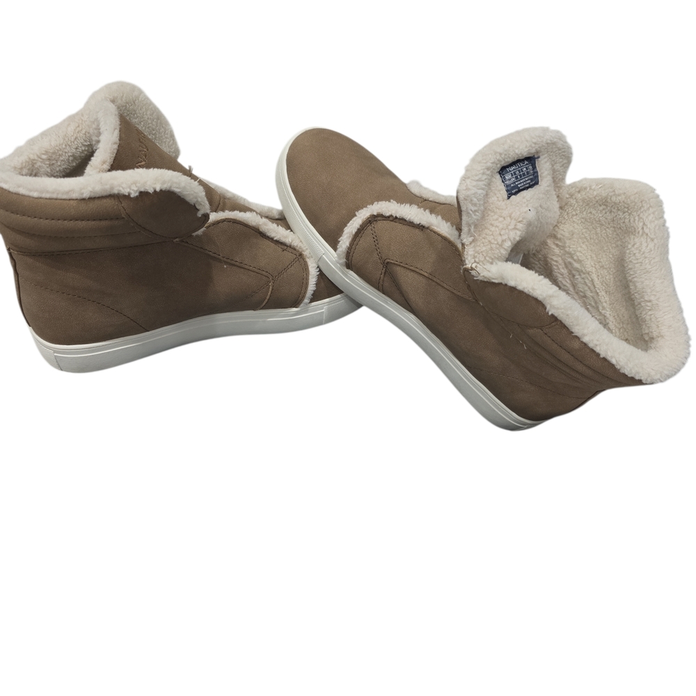 Nautica Women's Tan Fur-Lined Sneakers - Picture 5 of 5